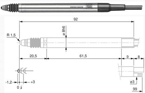 影像测量仪的集成测头